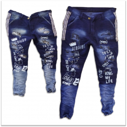 DVG - Comfort Fit Blue Funky Jeans