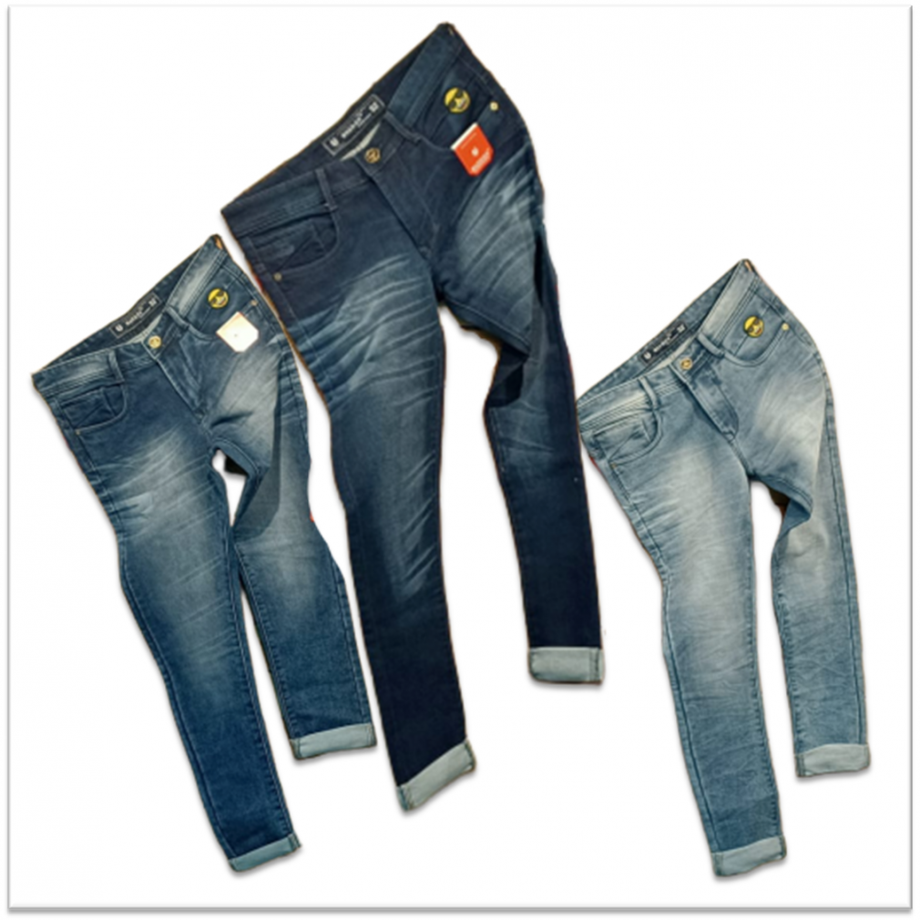 Buy 3 Colour Regular Fit Men Jeans price. 560