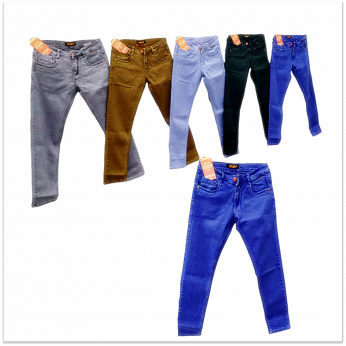 Wholesale - 5 Dusty Colours Men's Jeans GTU-0006