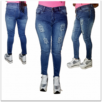 Denim Vistara Damage jeans for women