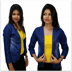 Denim Vistara Jackets For Women