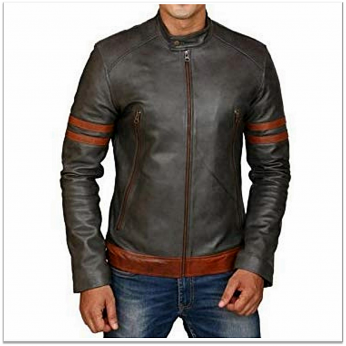 Royal Spider - Pure Leather D Brown Jacket For Men