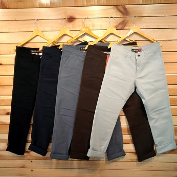 Mens Regular Fit Cotton Trouser