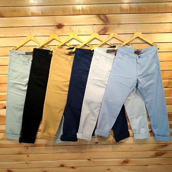 Mens Regular Fit Cotton Trouser