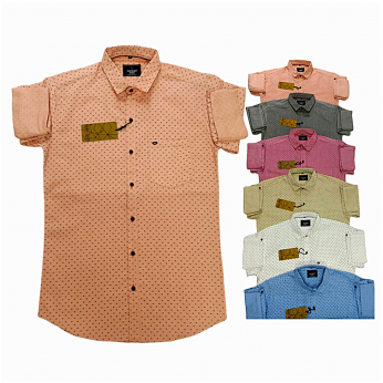 Kaprido Cotton Printed Mens Shirts Wholesale Rs.