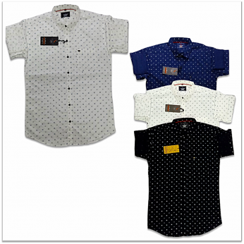 Wholesale - Kaprido Mens Cotton Printed Shirt