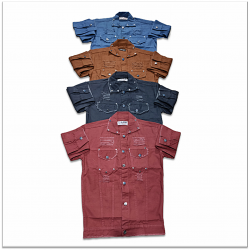 DVG - Men Denim Jackets 4 Colour Set