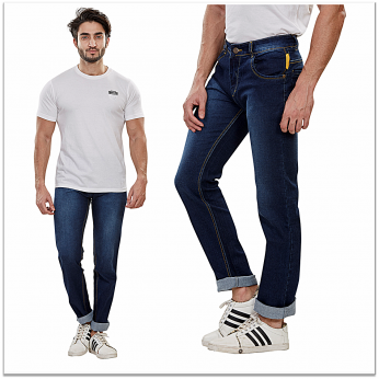 Denim Vistara  D Blue Fit Jeans For Mens