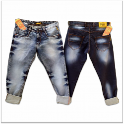 Men's Regular Fit Stretch Jeans Wholesale GTU-0022