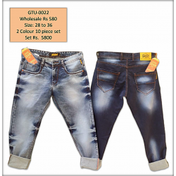 Men's Regular Fit Stretch Jeans Wholesale