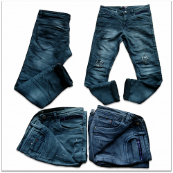 Men Tone Ripped Denim jeans