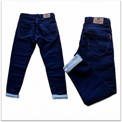Mens Blue Regular Denim jeans
