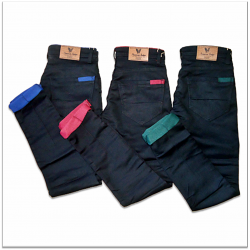 Men 3 Colour Mill Died Jeans