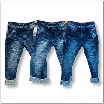 Wholesale Men's Denim Jeans 5 Dusty Colours Set WJ-1092