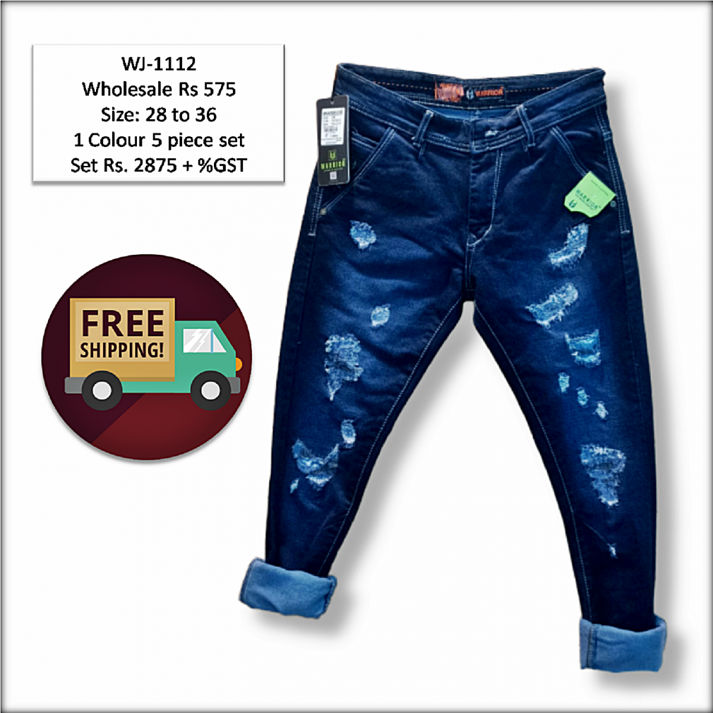 damage jeans for men