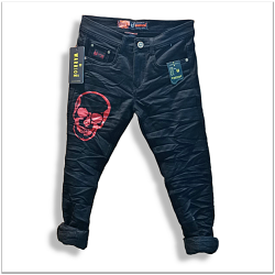 Mens Black Funky Jeans Factory Rs. 575