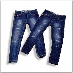 Men Regular Fit Stretchable Damage Jeans Wholesale Rs. 599 DL-1001
