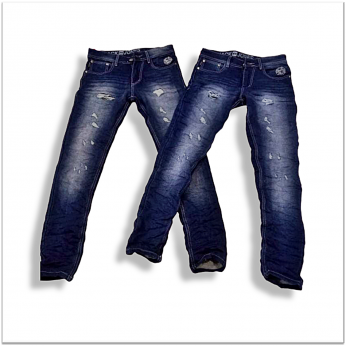Men Regular Fit Stretchable Damage Jeans Wholesale Rs. 599. 