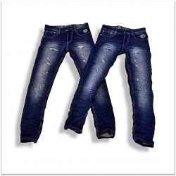 Men Regular Fit Stretchable Damage Jeans Wholesale Rs. 599. 