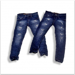 Men Regular Fit Stretchable Damage Jeans Wholesale Rs. 599. 