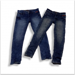 Wholesale Men Stretchable Torn Jeans