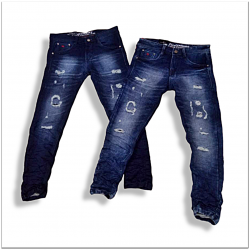 Men Stylish Wholesale Ripped Jeans Factory Price from jeanswholesaler.in