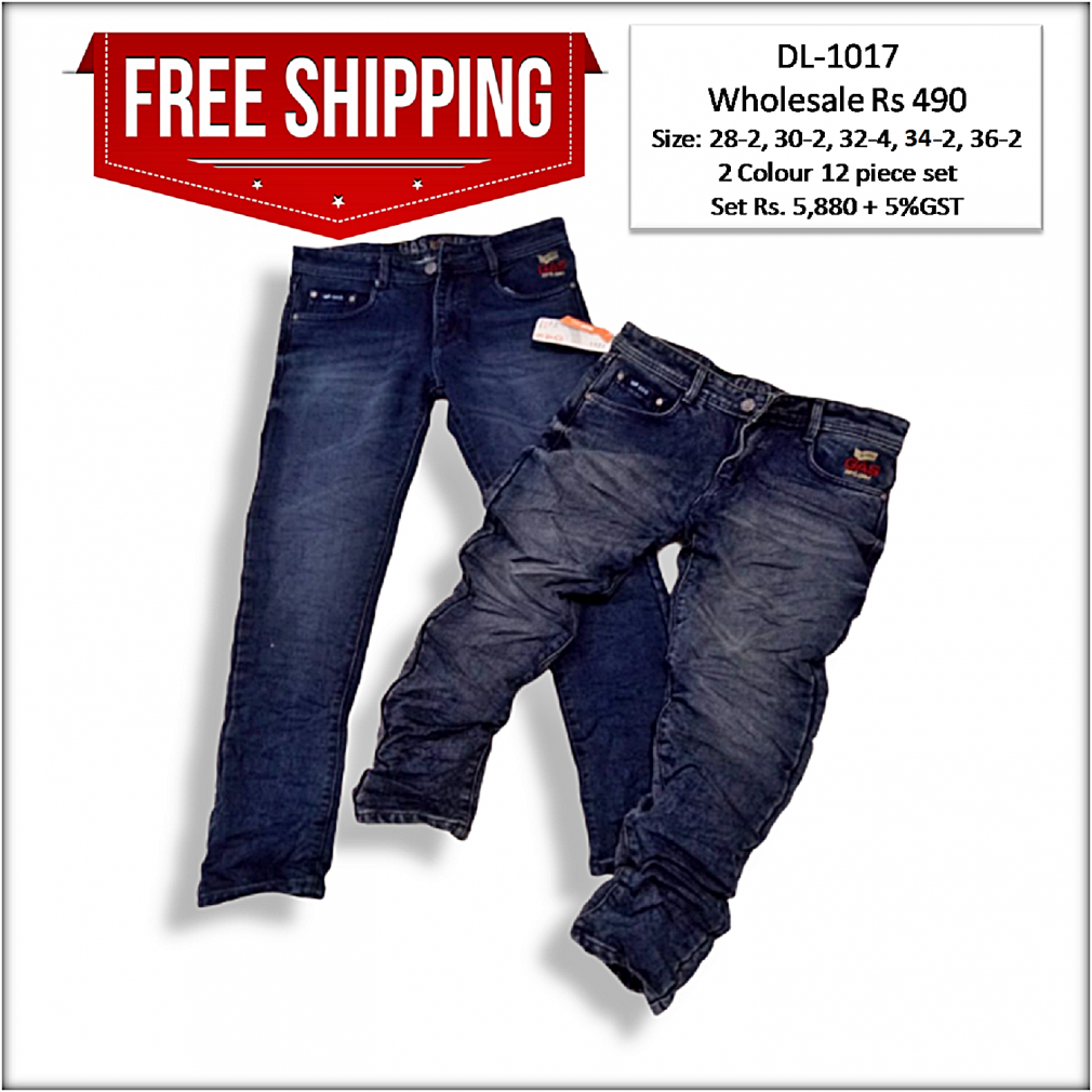 Buy Wholesale Men's Slim Fit Jeans in Black Wash: Sold in Bulk