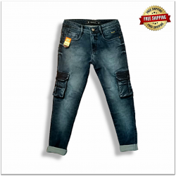 Men Comfort Fit 7-pocket Jeans wholesale Price 560.
