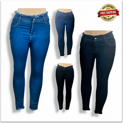 Women Skinny Fit Clean Look Stretchable Jeans