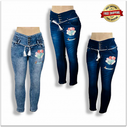 Women High Waisted Designer Jeans