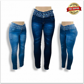 High Waisted Women Designer Jeans