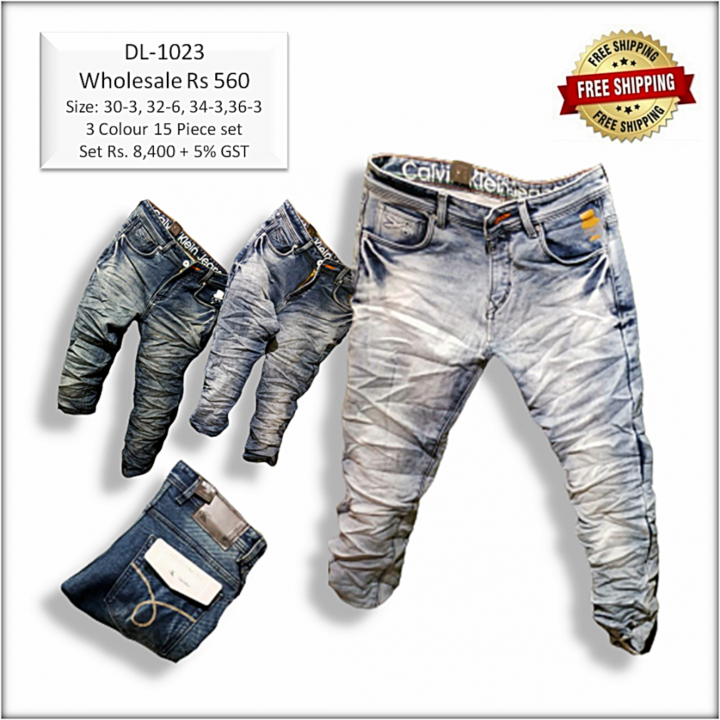 Wholesale Online Buy Regular Fit Denim Jeans For Men jeanswholesaler.in