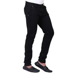 Denim Vistara Men's Black Slim Fit Jeans for Sale