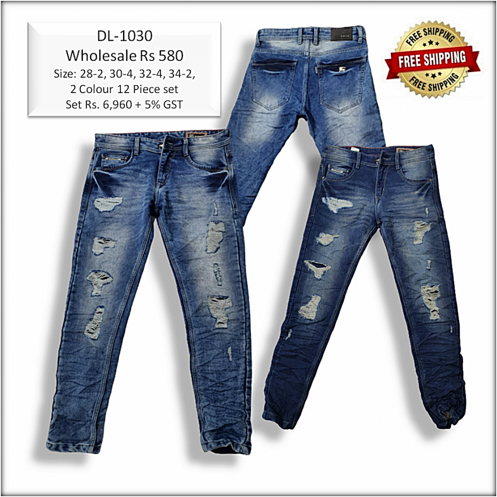 Wholesale Online Buy Men Relaxed Tone jeans Pant