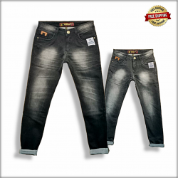 Wrinkle Stylish Jeans Wholesale B2b