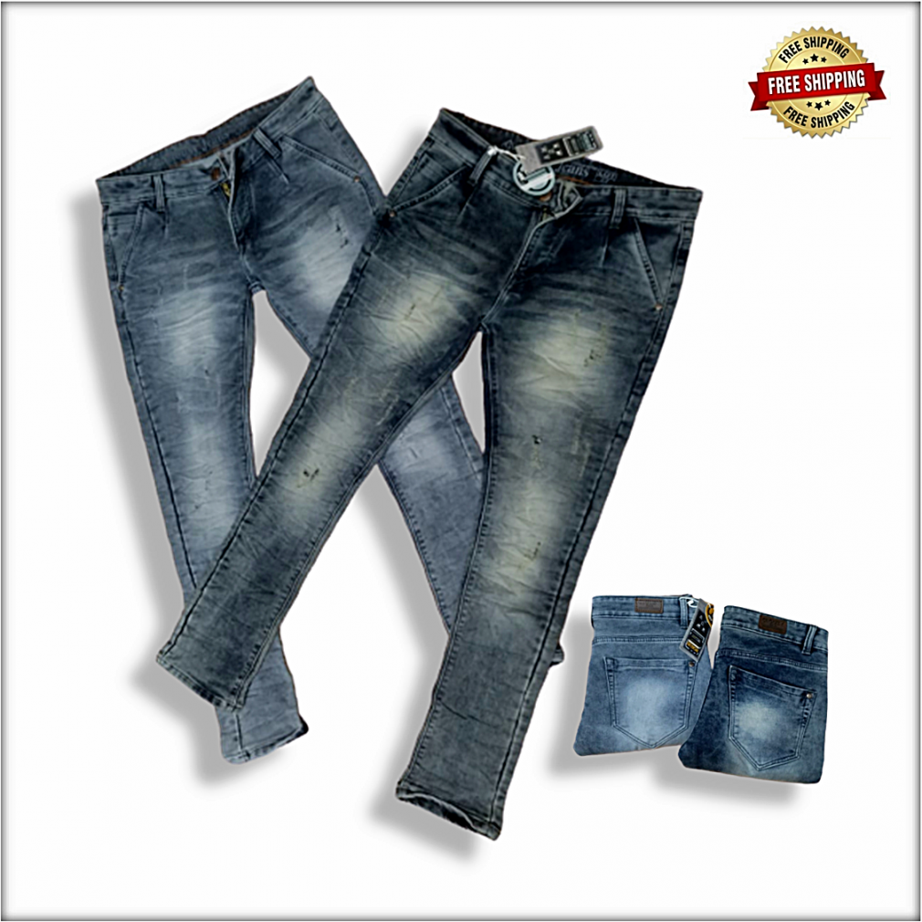 Supply factory wholesale new european & american business men's jeans  fashion male jean pants-