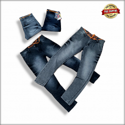 Relaxed Fit Men Jeans