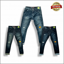 Wholesale Men Jeans damage jeans