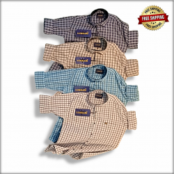 Lukkari Mens Check Shirts WT-2018