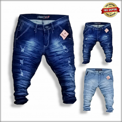 Buy Warrior Men Tone jeans 3 Colour Set Wholesale rs. 555 Per-Piece