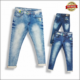 Men Blue Jeans 2 Colour Set