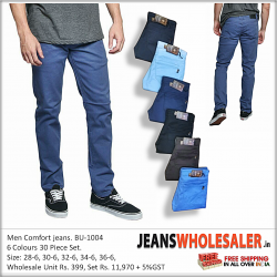 Men Relaxed Fit Jeans BU1004