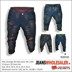 Men Regular Fit Jeans 4 Colour Set
