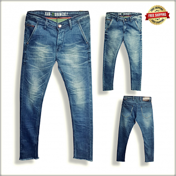 Men Blue Skinny Fit Stretchable Jeans