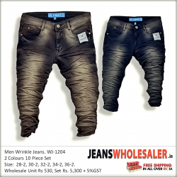 Men Stylish jeans 2 Colour Set