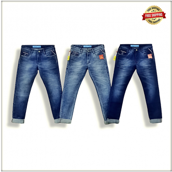 Men's Jeans With Patches
