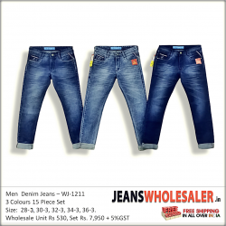 Men Blue Regular Stretchable Jeans