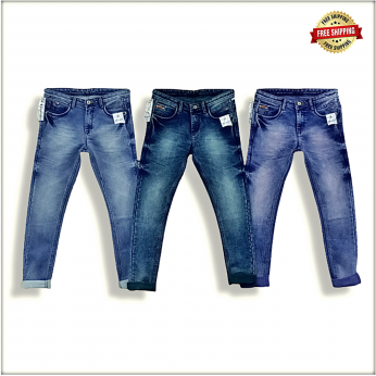 Men Blue Regular Stretchable Jeans