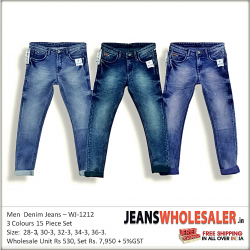 Men Regular Stretchable Blue Jeans