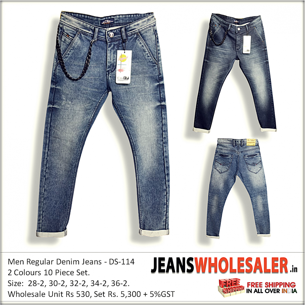 Branded cross pocket jeans hotsell